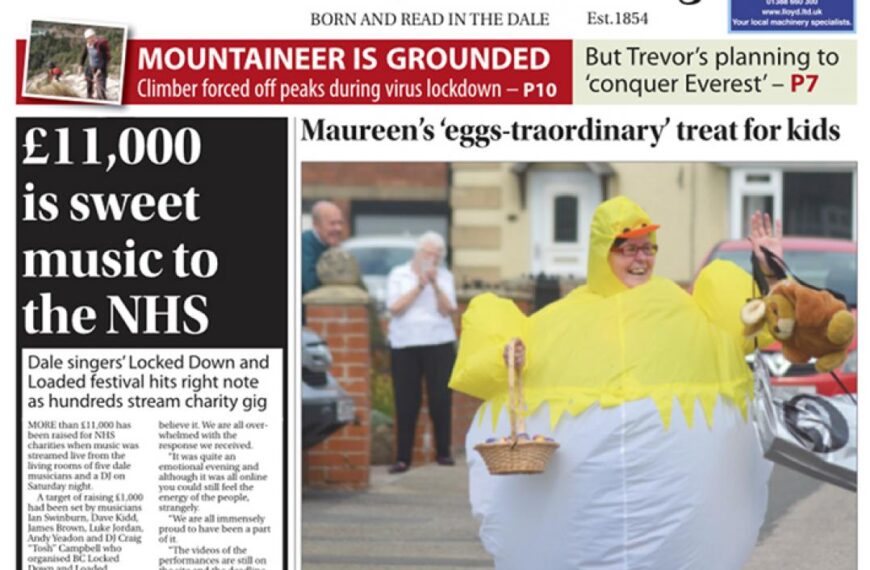 Making the headlines this week…