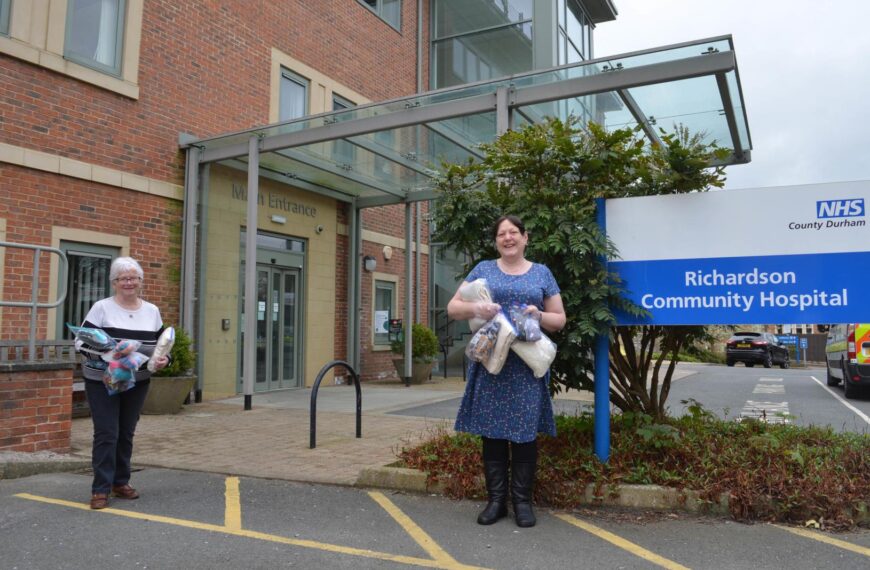 Crafters help town NHS staff