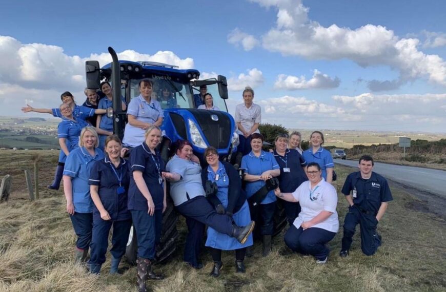 Dale’s district nursing team shortlisted…