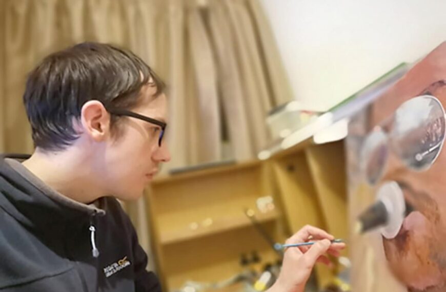 Making an impact through art…