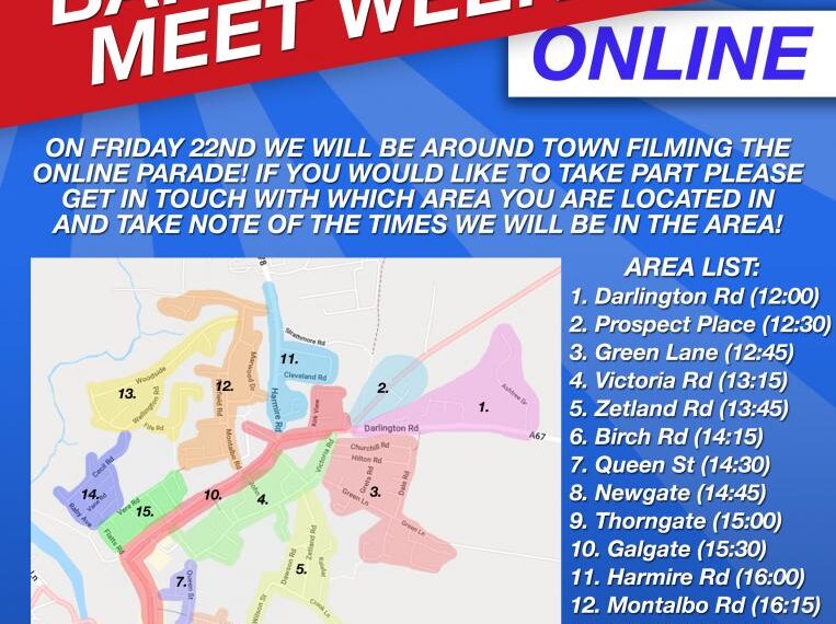 Volunteers plan online Barnard Castle…