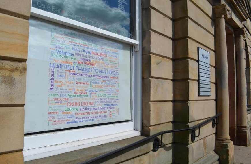 Witham ‘word cloud’ on display