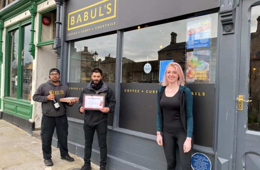 Barney restaurant’s community efforts recognised…