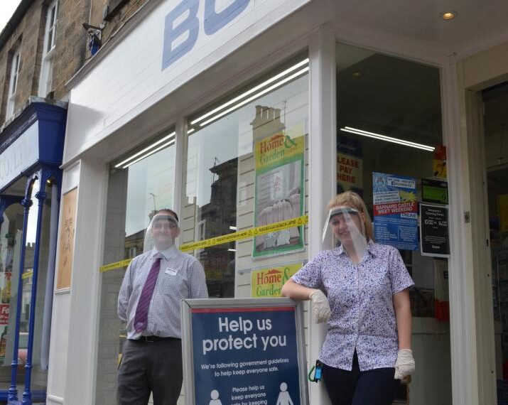 Customers following guidelines as popular town store reopens