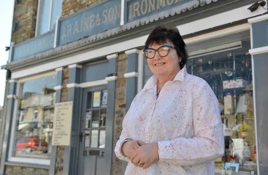 Christine hands over the reins…