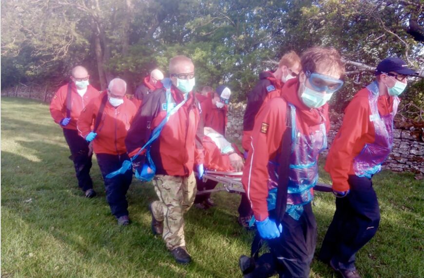 Call-outs during coronavirus threat keep search and recue team busy