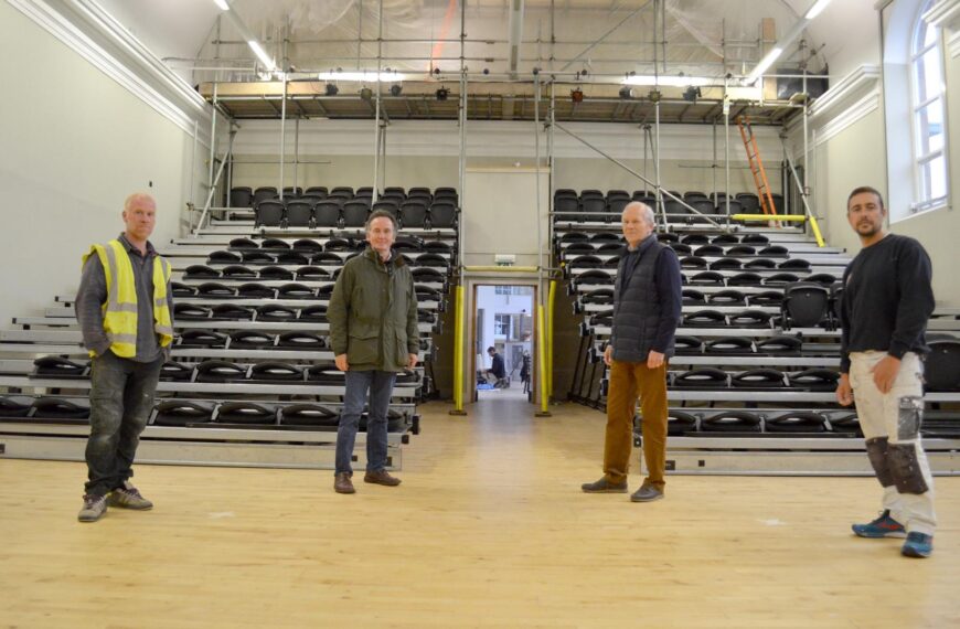 Barnard Castle arts centre uses lockdown for repair work