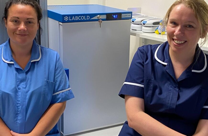 Vital equipment for dale’s nursing team