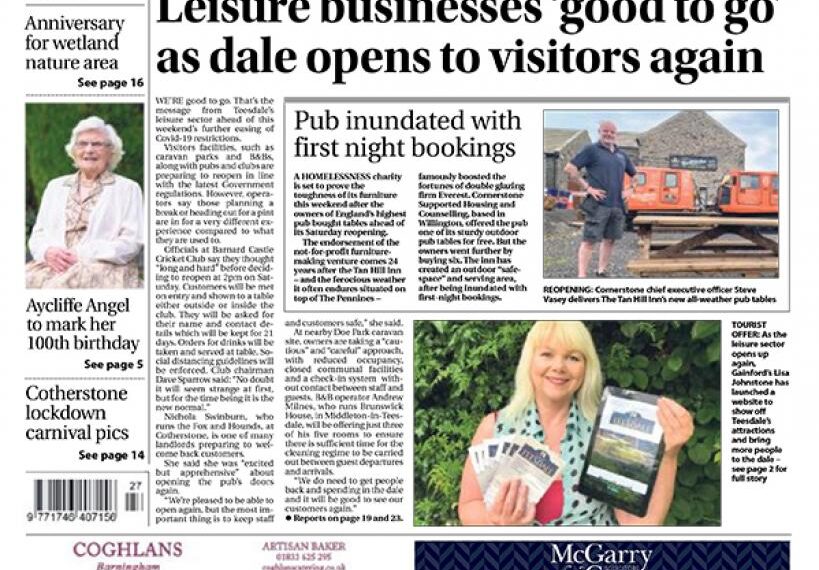 Making the news this week…