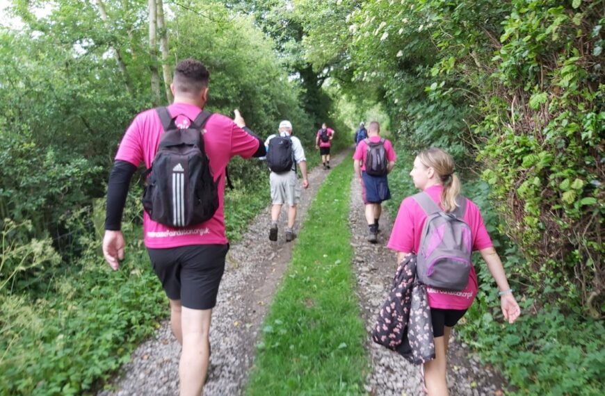 Walkers rack up 1,300 miles…