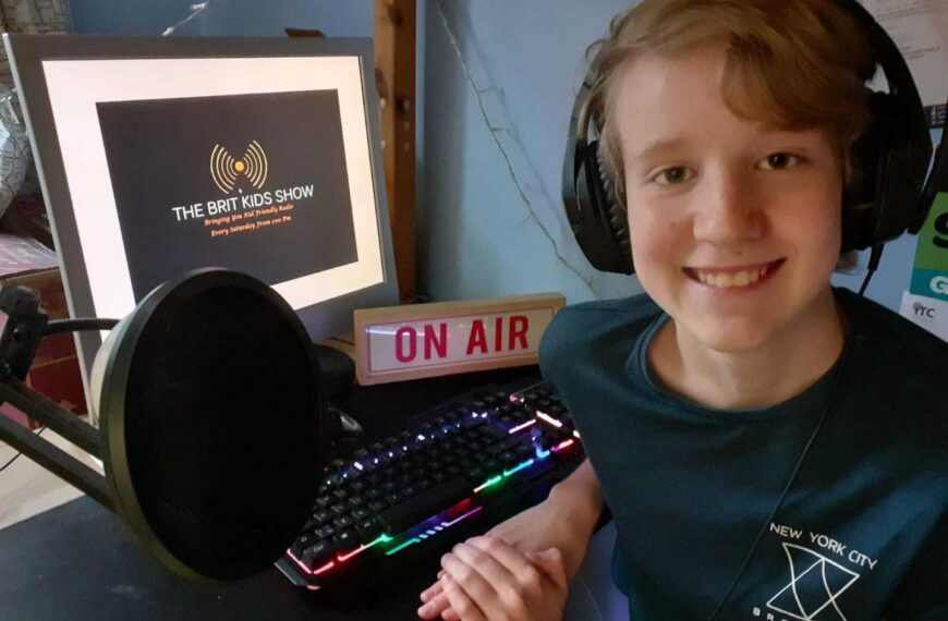 Enterprising Ethan, 12, makes own radio show
