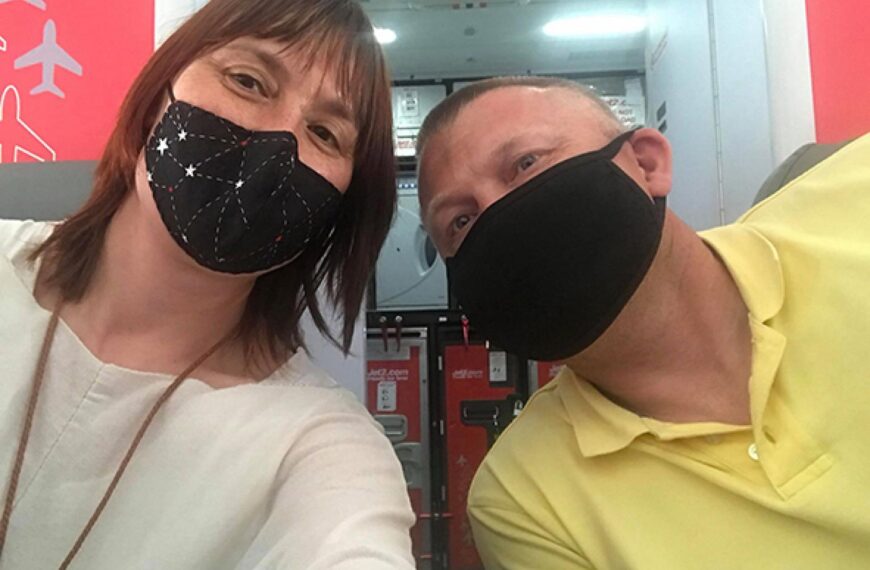 Family in quarantine after returning home from vacation in Spain