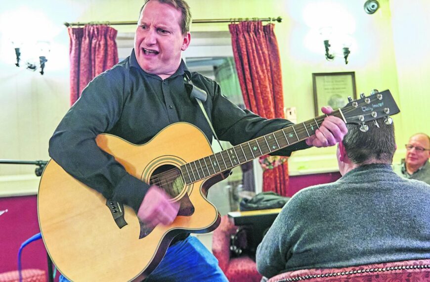 Ten years on and The Old Well Inn open mic night is still going strong