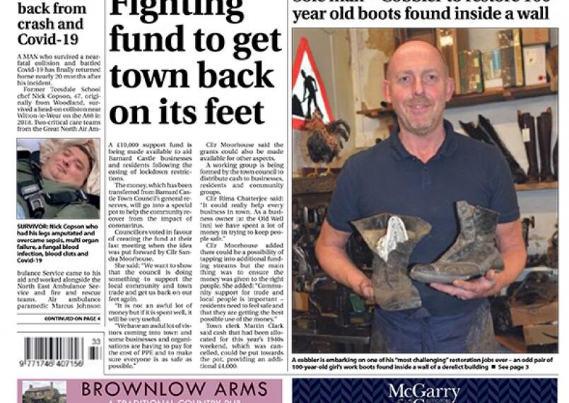 Making the news this week…