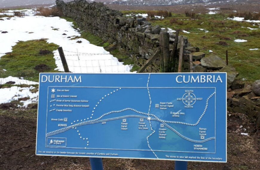 Celebrating historic part of A66 artery