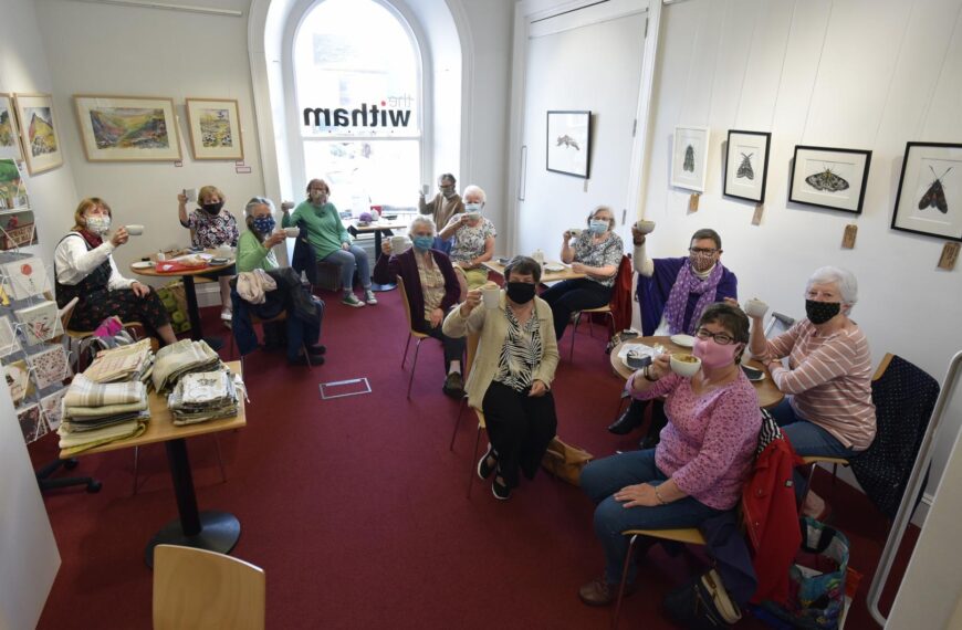 Crafters meet for the first time since March