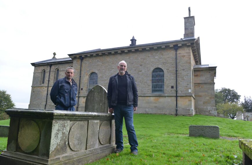 Estate foreman Tommy signs off with a monumental job