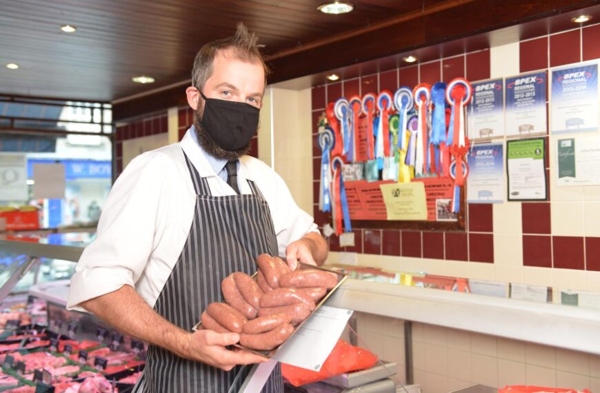 Hot award for Barney butcher’s…