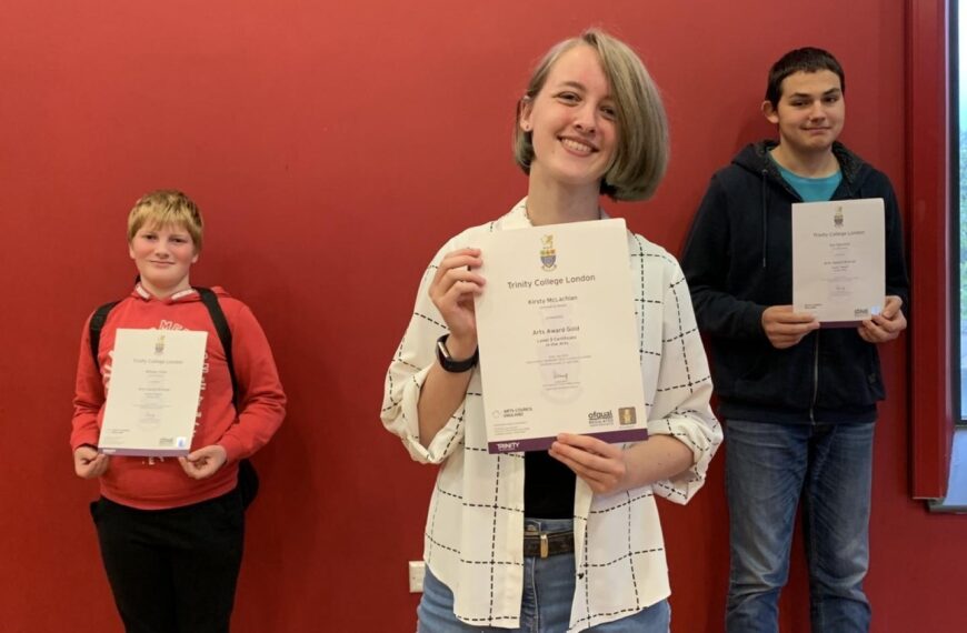 Young folk musicians receive art&hellip;