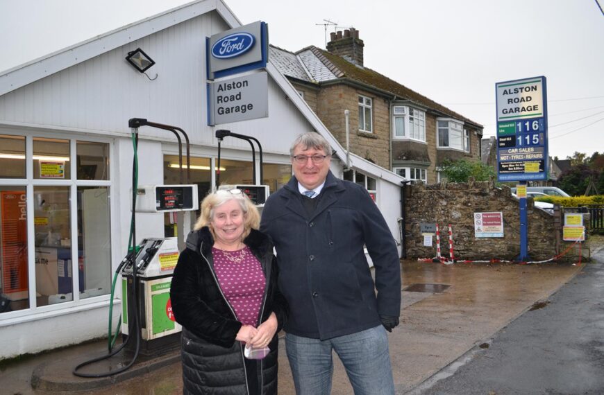 End of an era as Ian puts familiy garage up for sale