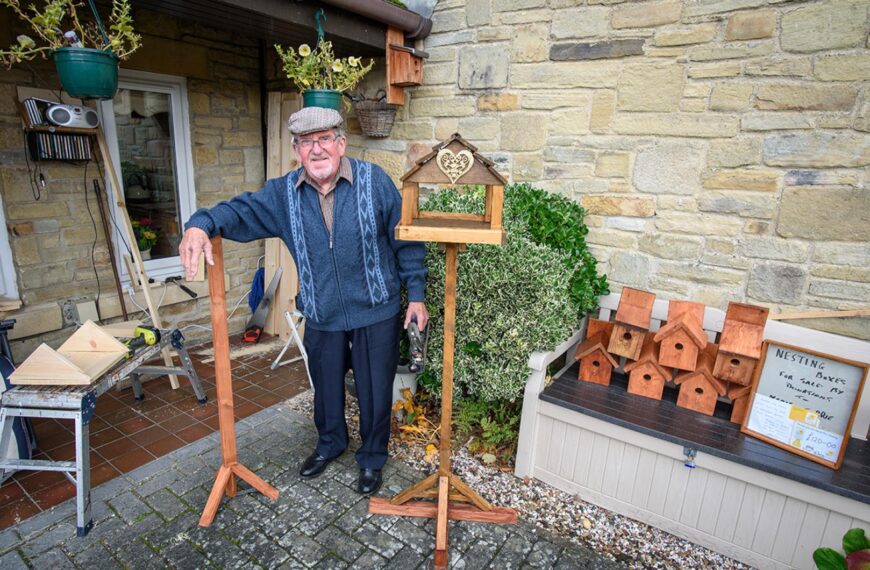 Bird man’ of Barney’s nest&hellip;