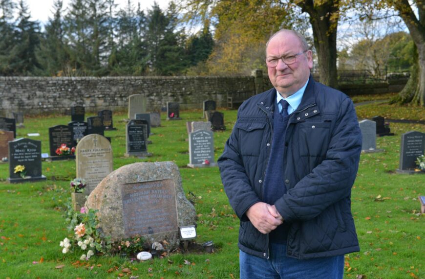 Hannah’s final resting place gets a spruce up