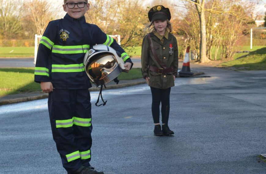 Pupils dress up as key&hellip;