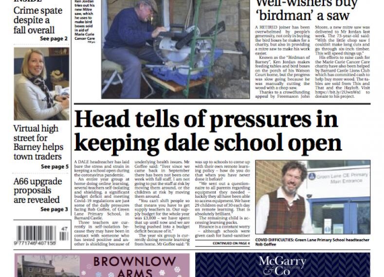Making the news this week…