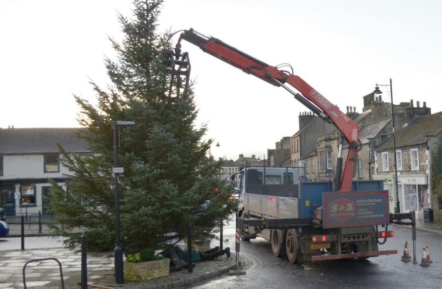 Sprucing up the town as&hellip;