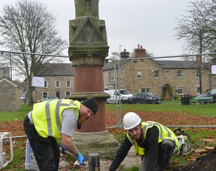 Timely restoration saves historic drinking…