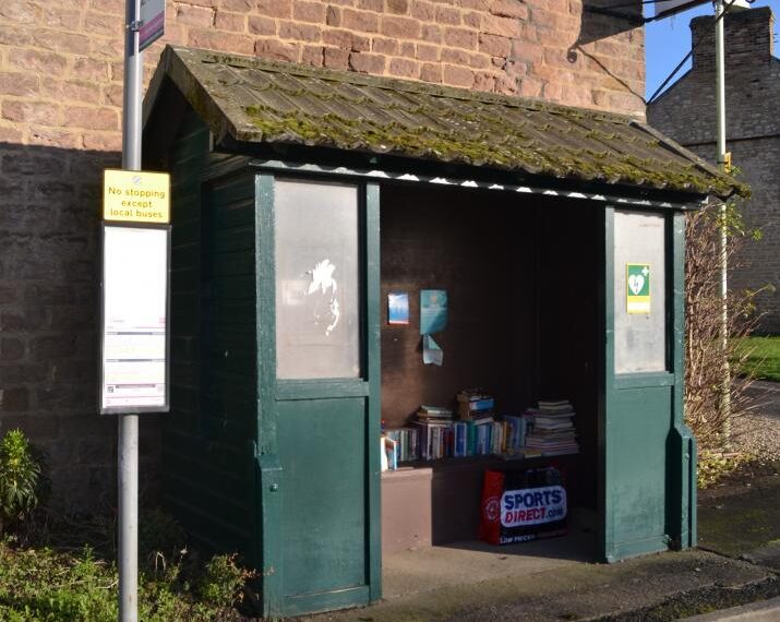Book exchange set up in…