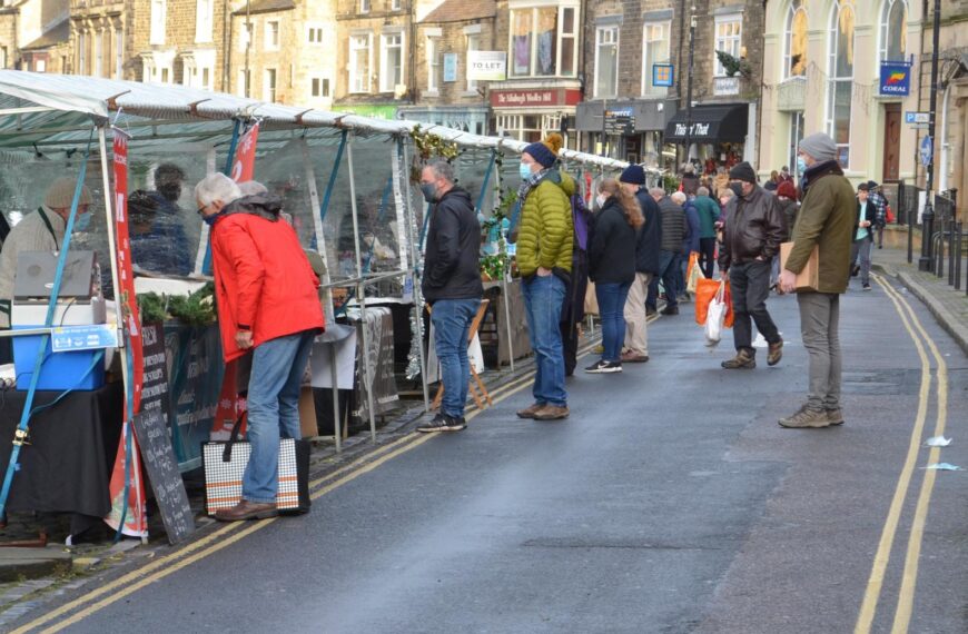 Barnard Castle Farmers’ Market shortlisted for national award