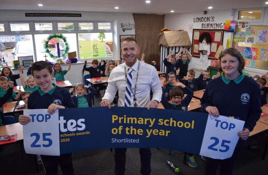 Another accolade for Staindrop Primary…