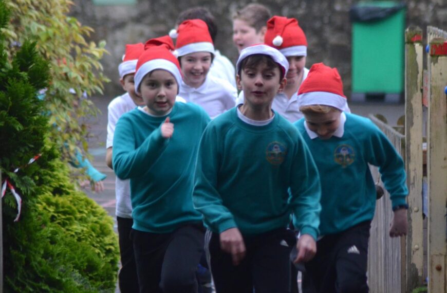 Santa runs to the aid&hellip;