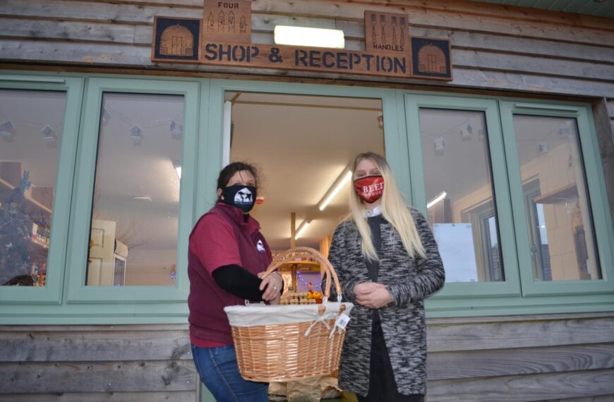 Return of village shop with local meat and essentials