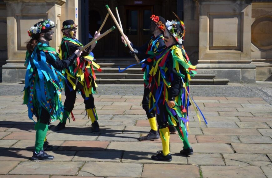 Morris sides and sword dancers&hellip;