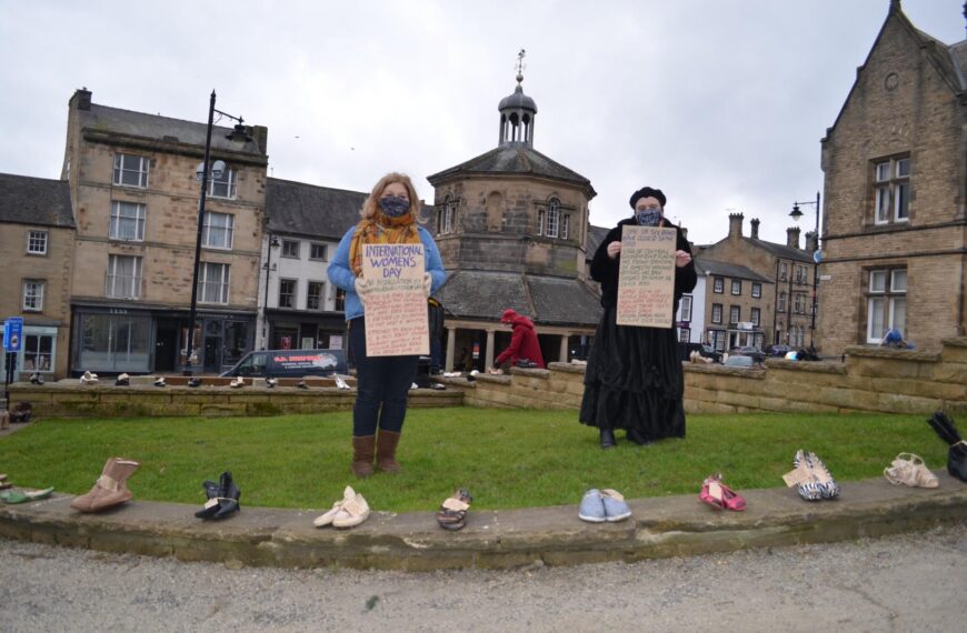 Art installation highlights domestic abuse