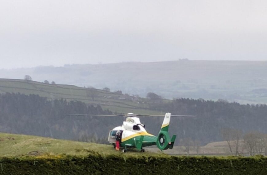 BREAKING NEWS: 999 crews called out to rescue person believed to have fallen into a mine shaft in upper Teesdale