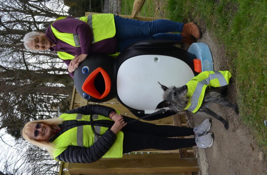 Volunteers donate Percy the Penguin&hellip;
