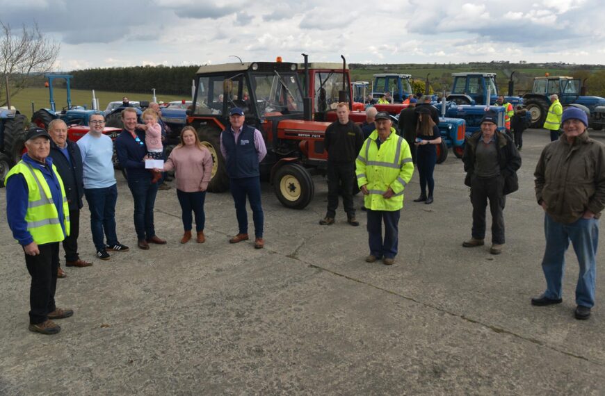 Tractor rally honours medics who…