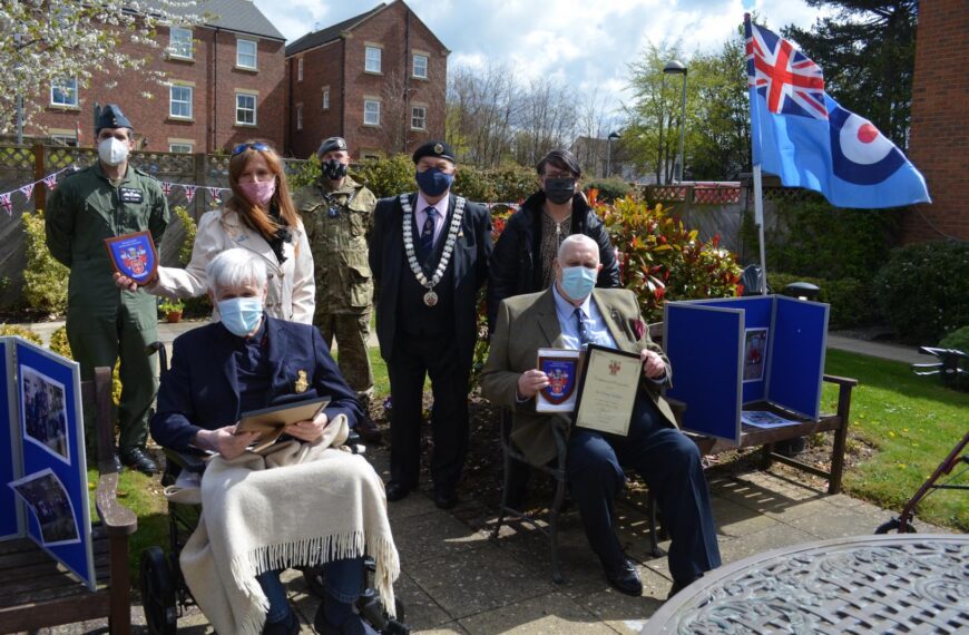 Aviation Day founders are honoured as civic champions