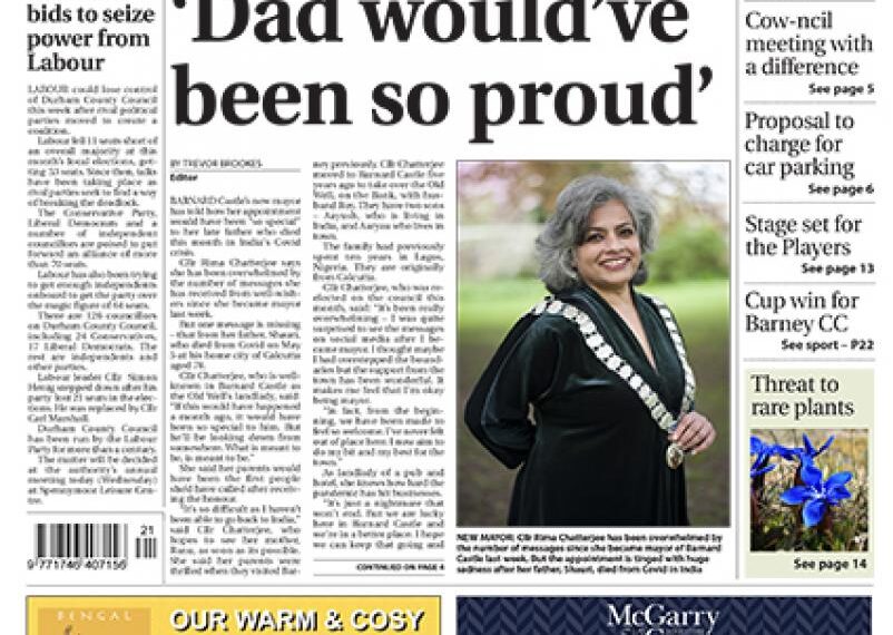 This week’s Teesdale Mercury is&hellip;
