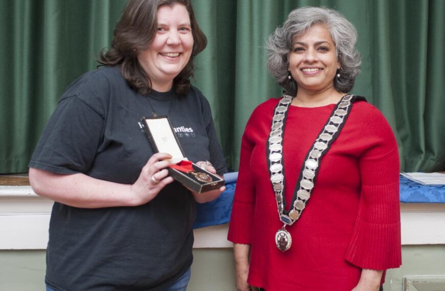 History-makers Rima and Laura take…