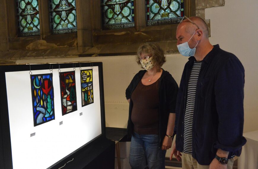Work by UK’s leading glass artists on show
