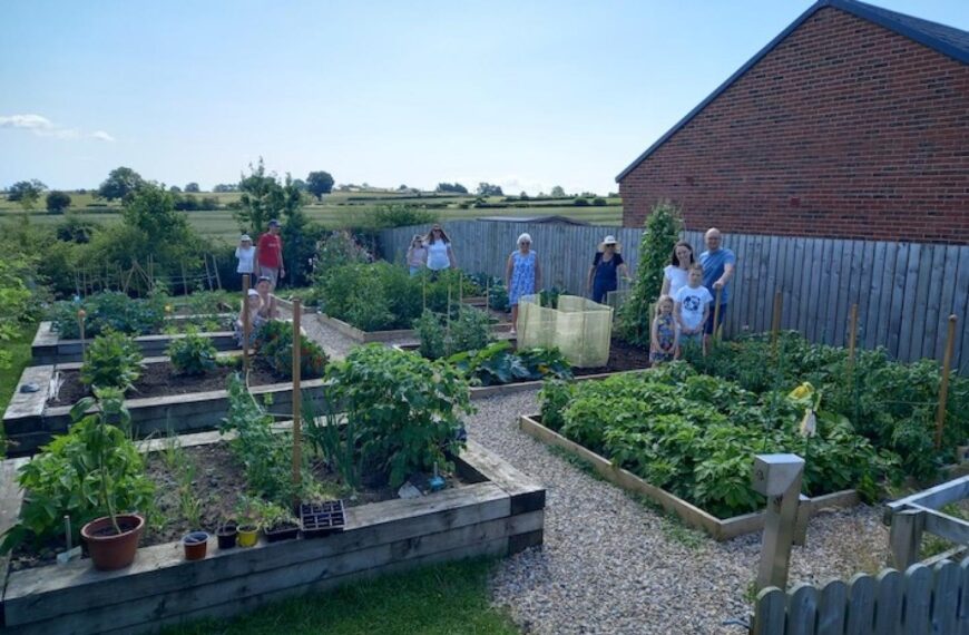 Community garden brings estate together