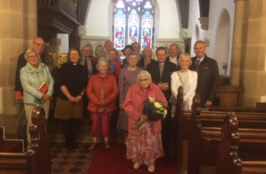 Church organist Jean bows out after 70 years