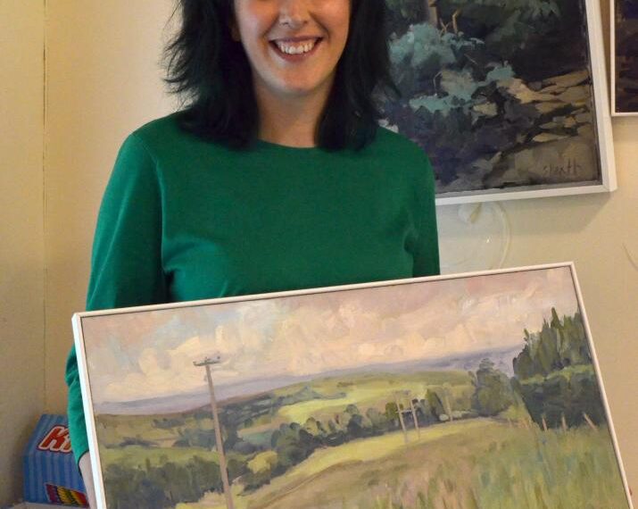 Outdoor artists head indoors to…