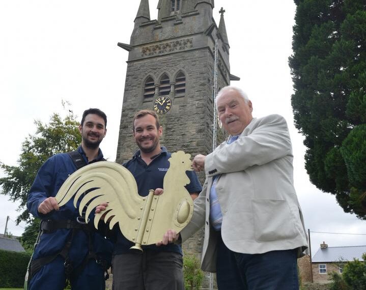 Weathercock back in place after&hellip;