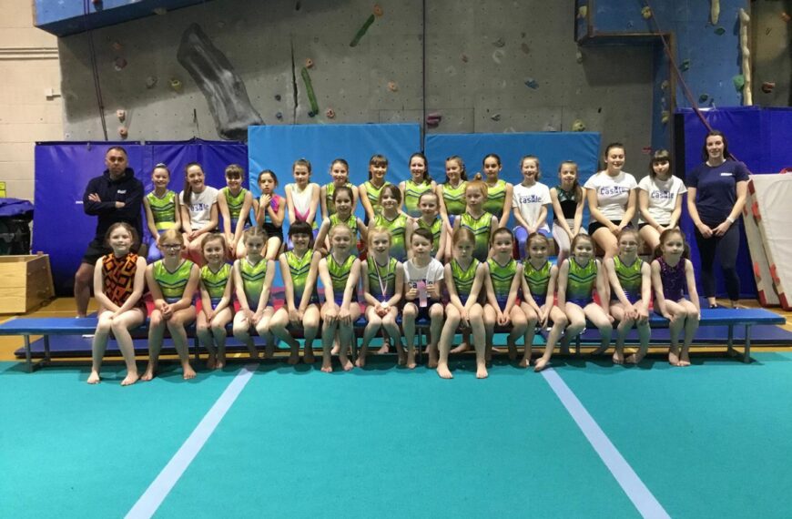 Barnard Castle gymnasts are jumping&hellip;
