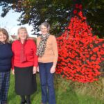 WI members create stunning poppy display